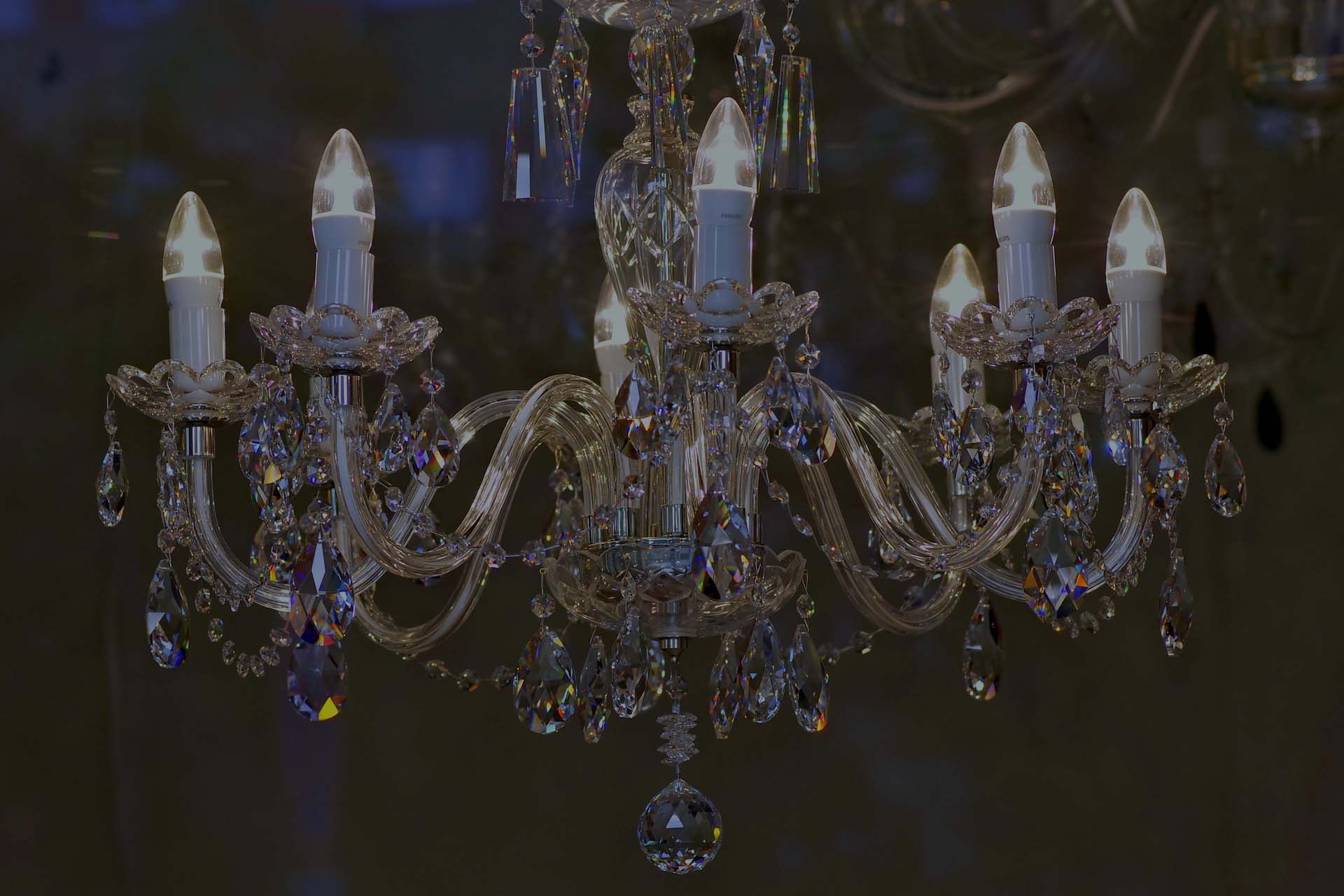 crystal chandelier